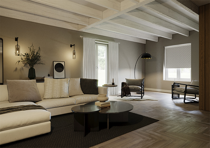 Gianna, Dream Grey - Twist&Fit Roller Blind - Image 7